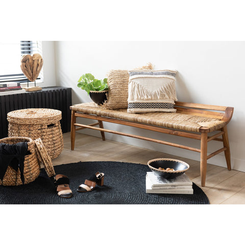 J-Line Set Van 2 Manden Maurice Waterhyacint Naturel