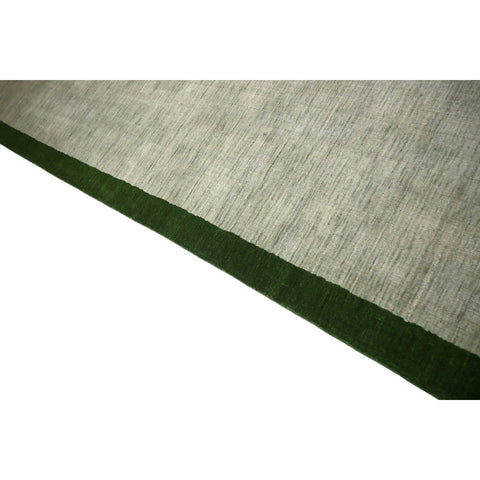 Groen Gabbeh loper - 310x83 cm - HANDGEMAAKT