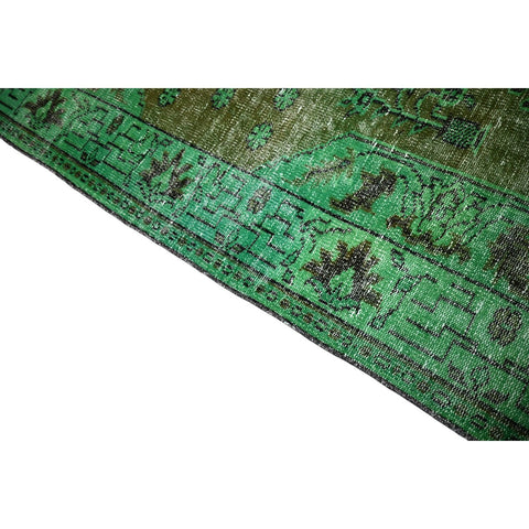 Groen vintage vloerkleed - 275x160 cm - HANDGEMAAKT Copy