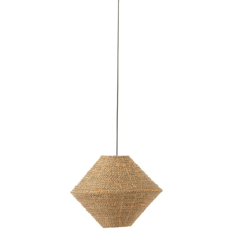 J-line hanglamp Ufo - zeegras - naturel - large