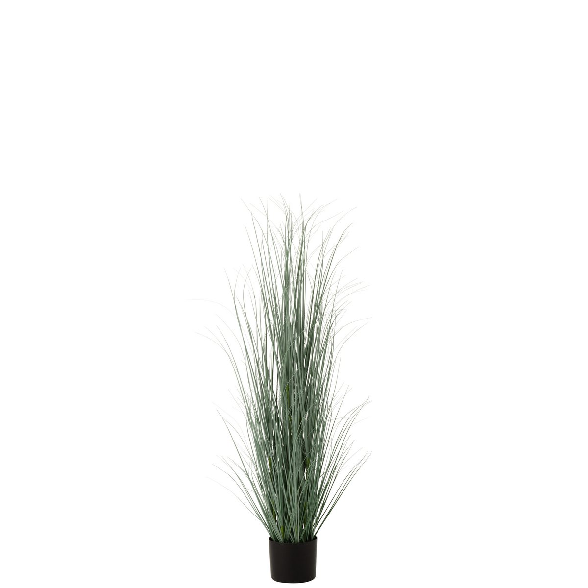 J-Line Grassen In Pot Plastiek Blauw/Groen Large