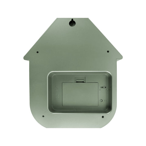 Wandklok Modern Koekoek Metallic
