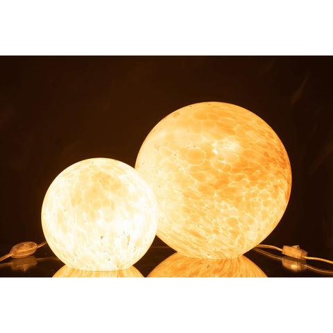 J-Line lamp Melissa Rond - glas - beige - large