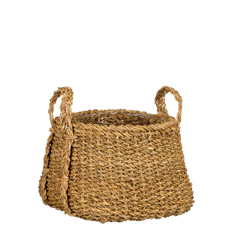 Plantenmand - Set van 3 - H25 x Ø35 cm - Bruin