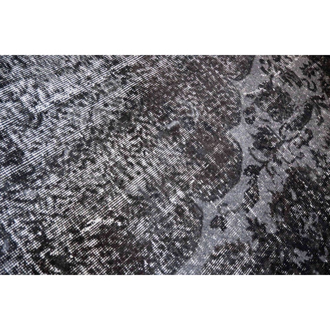 Grijs vintage vloerkleed - 276x156 cm - HANDGEMAAKT