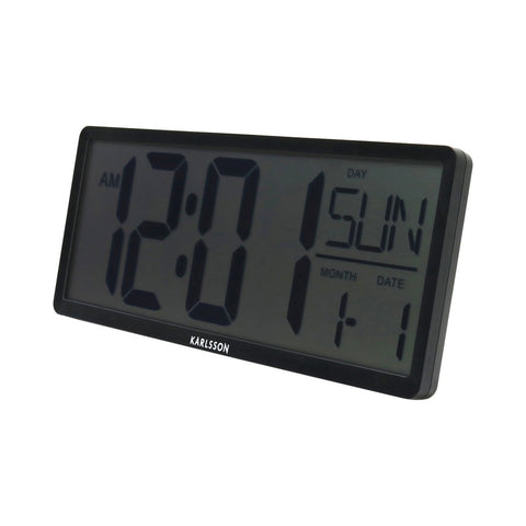 Wand-/tafelklok Retro LCD