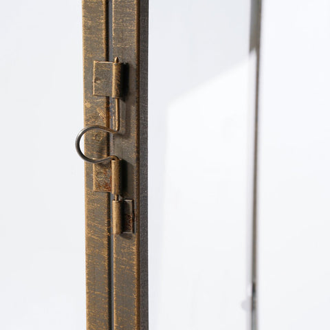 Arzilla Lantaarn - L15 x B15 x H45 cm - Goud