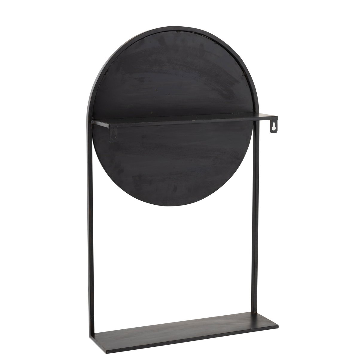 J-Line Spiegel Op Voet Metal/Glas Zwart