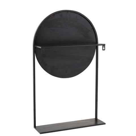 J-Line Spiegel Op Voet Metal/Glas Zwart