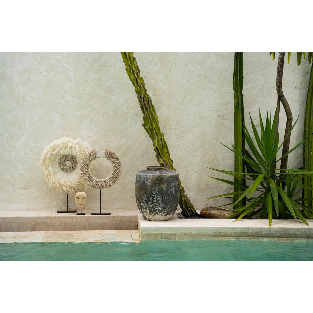 De Coastal Juju op standaard - Wit - S