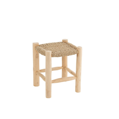 J-Line krukje Timo - gras/hout - naturel - small