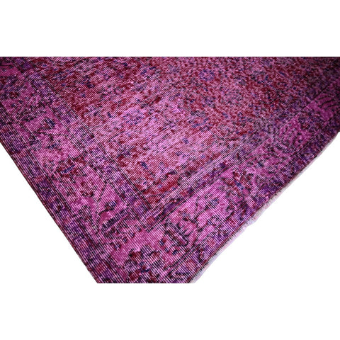 Roze vintage vloerkleed - 278x168 cm - HANDGEMAAKT