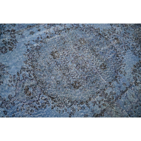Blauw vintage vloerkleed - 273x165 cm - HANDGEMAAKT