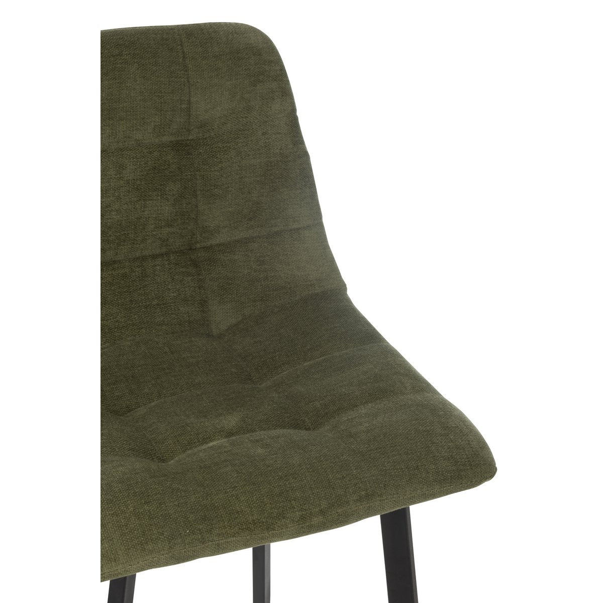 J-Line Barstoel Kent Metaal/Polyester Groen