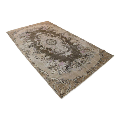 Licht vintage vloerkleed - c827