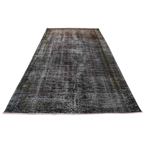 Grijs vintage vloerkleed - 294x175 cm - HANDGEMAAKT