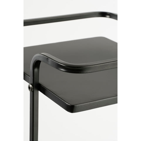 Cordoba Plantentafel - L25 x B25 x H68 cm - Metaal - Zwart