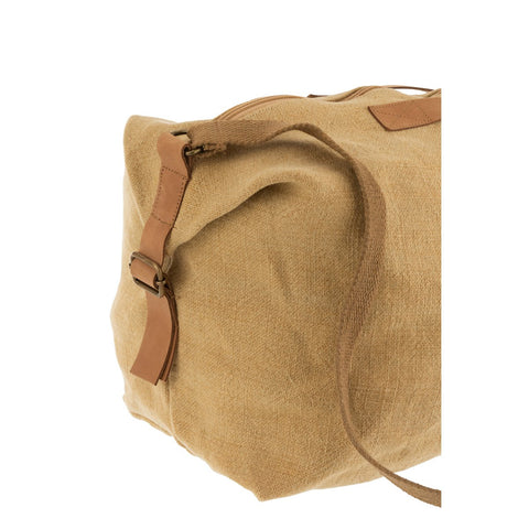 J-Line Strandtas Gewassen Jute Beige