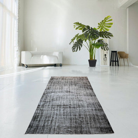Grijs vintage vloerkleed - 254x160 cm - HANDGEMAAKT