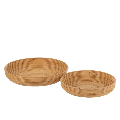 J-Line Schaal - jute - naturel