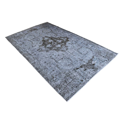 Grijs vintage vloerkleed - 272x160 cm - HANDGEMAAKT