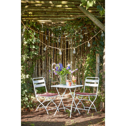 Evita Bistroset - Set van 3 - Metaal - Wit
