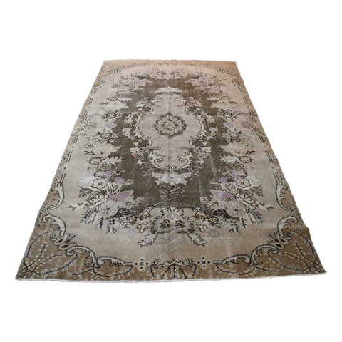 Licht vintage vloerkleed - c827