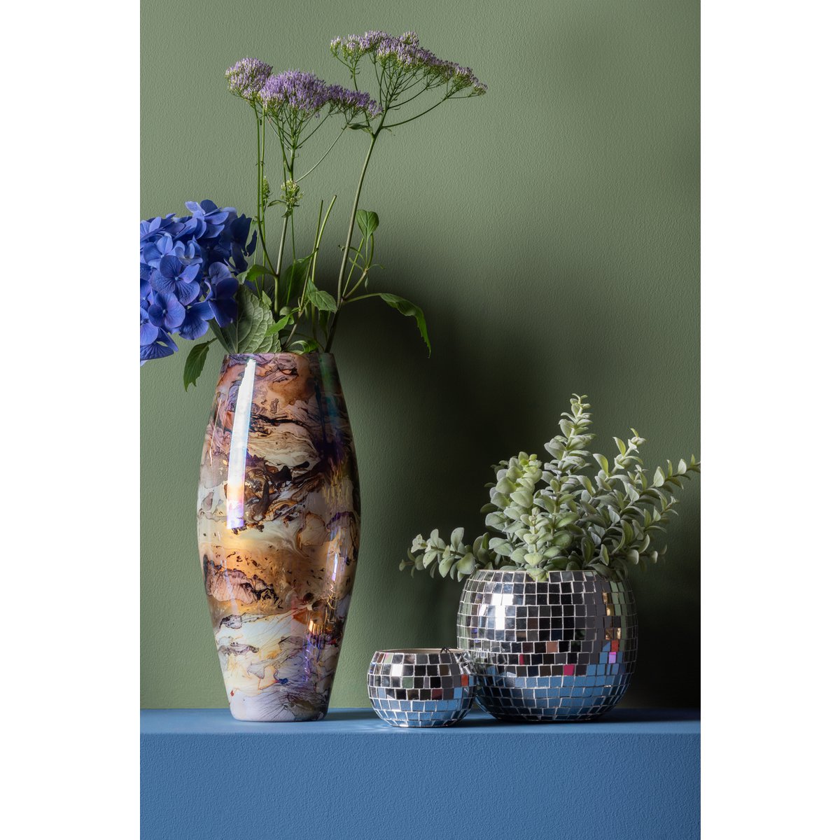 Plantpot spiegelbol