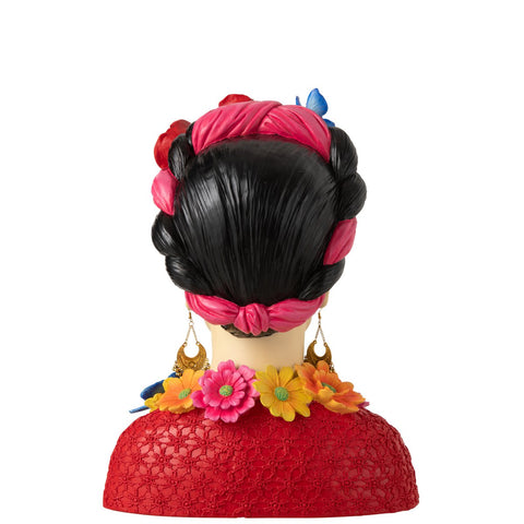 J-Line Buste Frida Kahlo Polyresine Groot