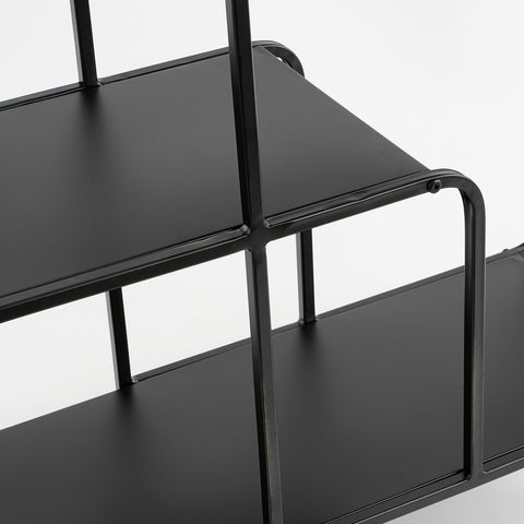 Jules Sidetable - L70 x B30 x H76 cm - Metaal - Zwart