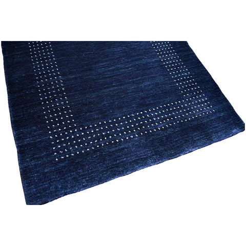 Blauwe Gabbeh loper - 285x83 cm - HANDGEMAAKT