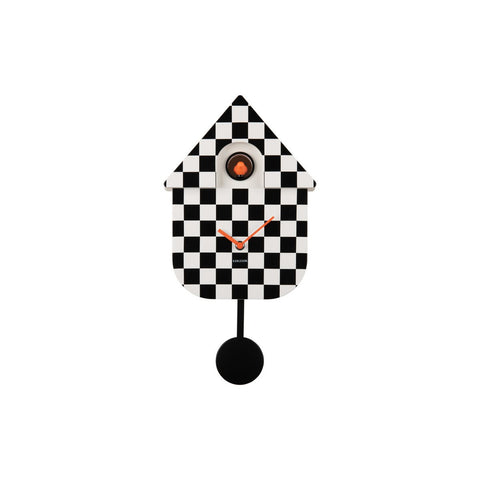 Wandklok Moderne Koekoek Checker