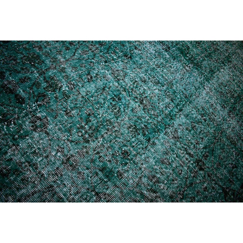 Groen vintage vloerkleed - 274x173 cm - HANDGEMAAKT