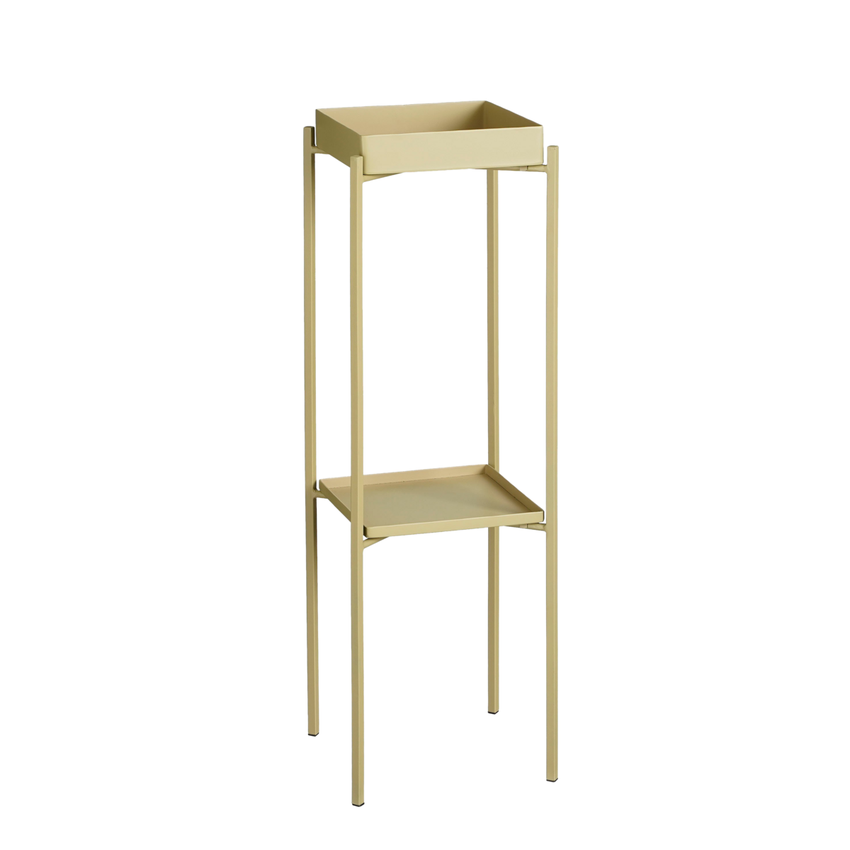 Dacia Plantenstandaard - L21,5 x B21,5 x H68 cm - Metaal - Groen