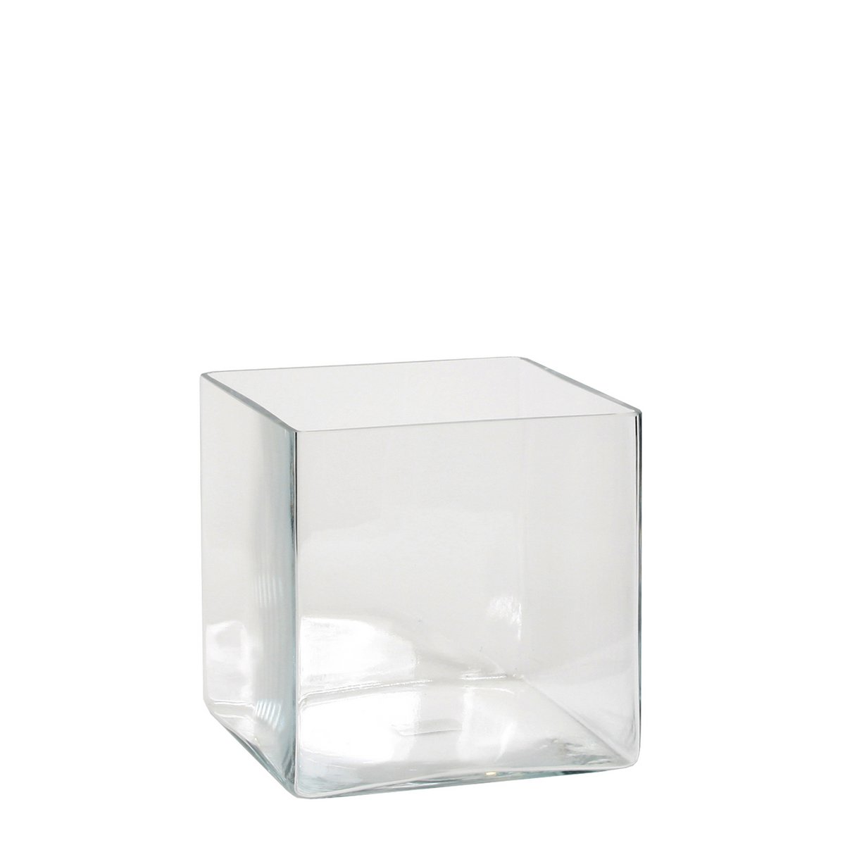 Britt Vaas - L20 x B20 x H20 cm - Vierkant - Transparant