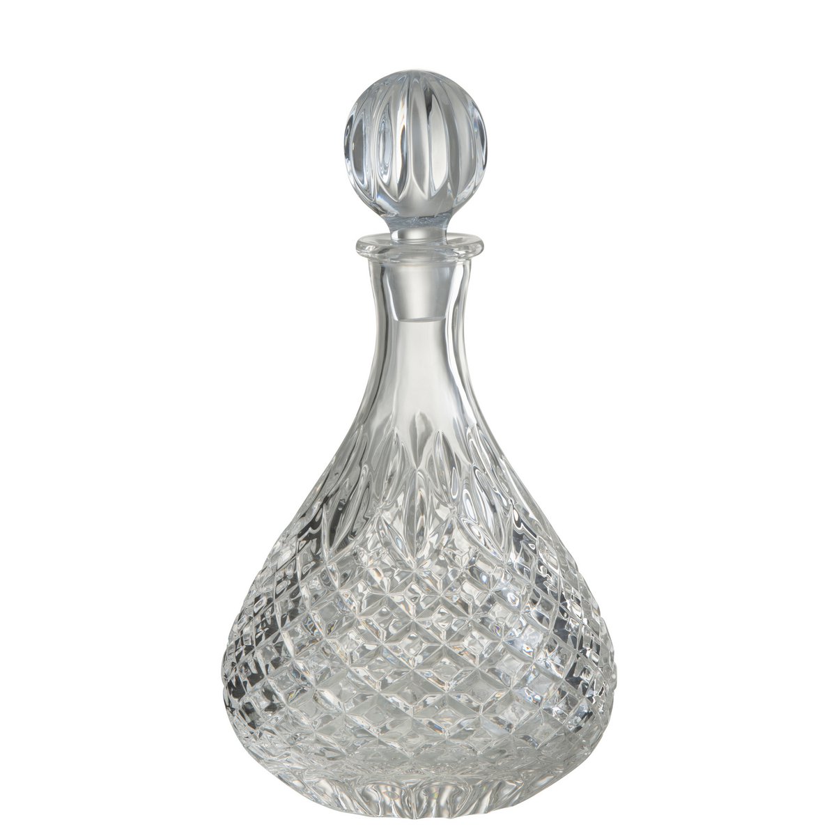 J-Line Survey karaf - decanteerkaraf - glas - transparant