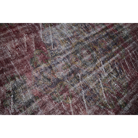 Grijs vintage vloerkleed - 266x183 cm - HANDGEMAAKT
