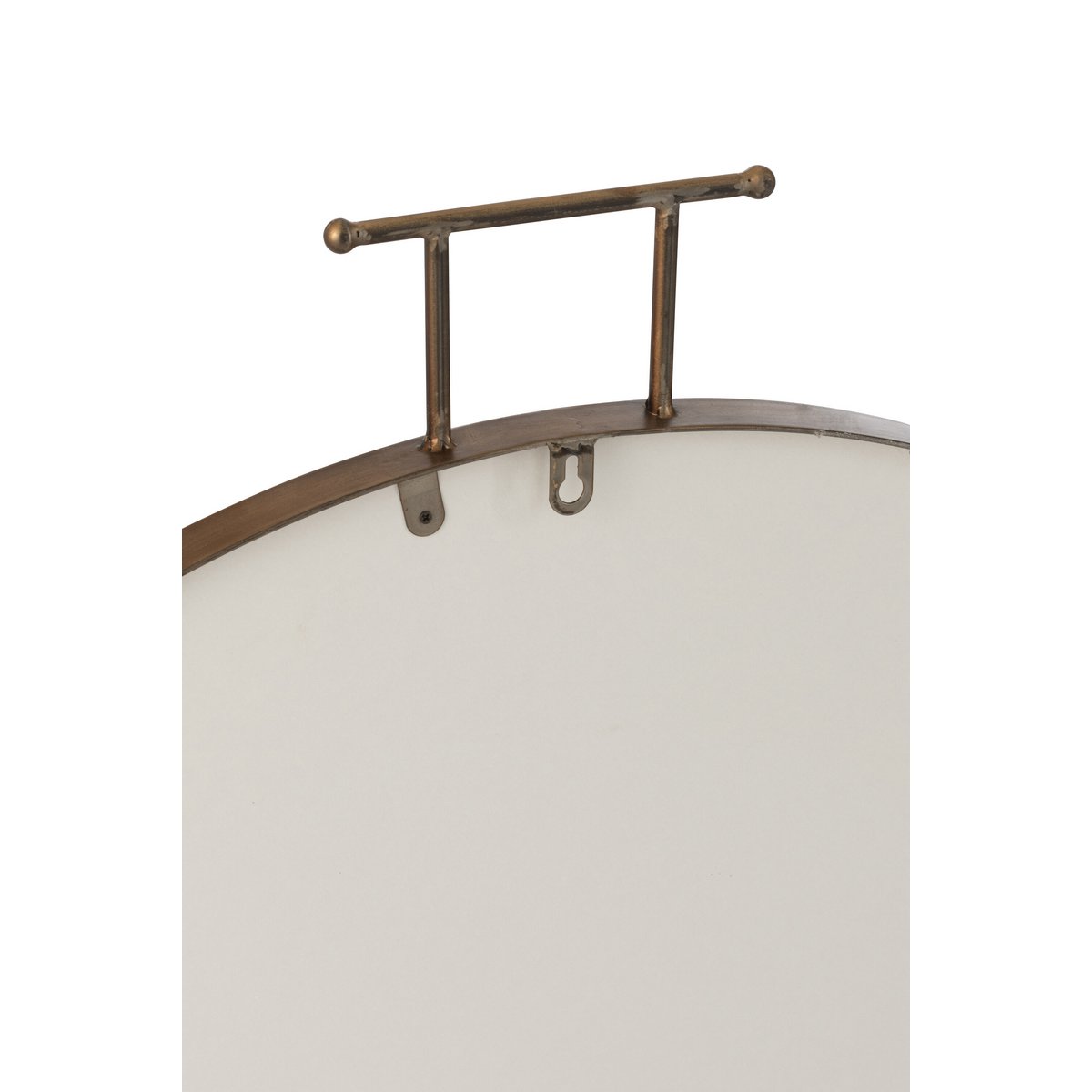 J-Line spiegel Anto - mdf - goud - groot - Ø 85 cm