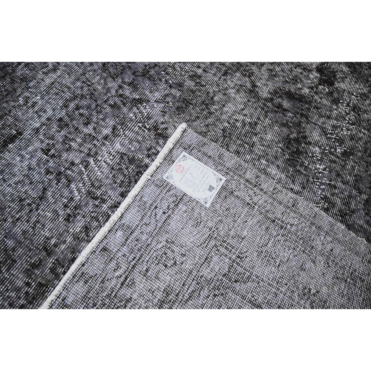 Grijs vintage vloerkleed - 270x157 cm - HANDGEMAAKT