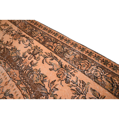 Oranje vintage vloerkleed - 288x173 cm - HANDGEMAAKT