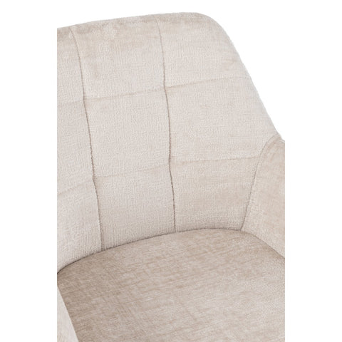 J-Line stoel Louna - ijzer/acryl - ivoor