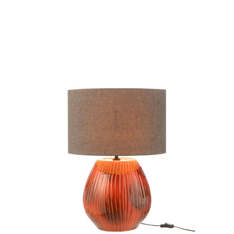 J-Line lamp Akane - keramiek - rood - small