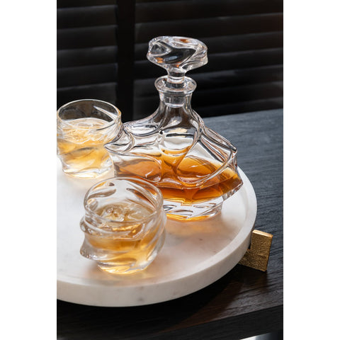 J-Line Whisky Michigan glas - transparant - giftboxx