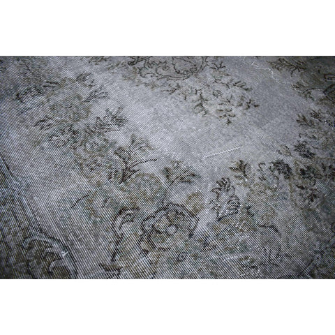 Vintage grijs vloerkleed - 289x184 cm - HANDGEMAAKT