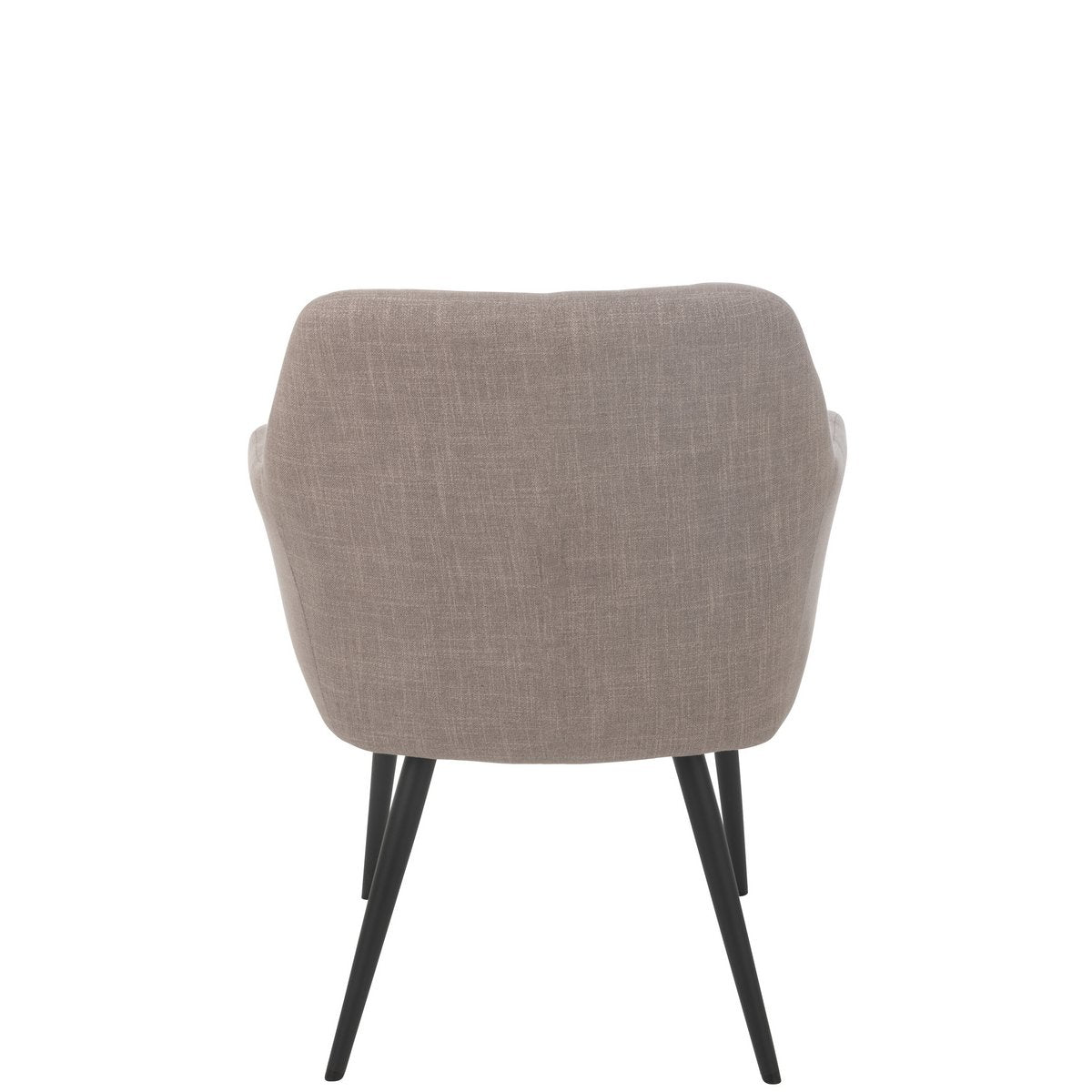 J-Line Stoel Miles Staal/Schuim Taupe