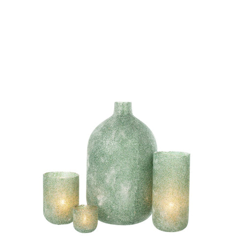 J-Line vaas Fore - glas - groen