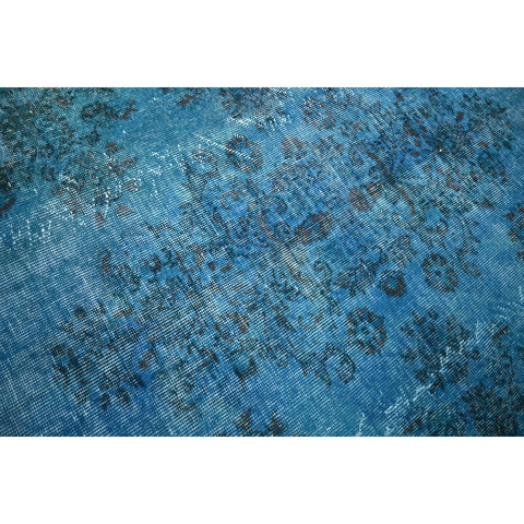 Blauw vintage vloerkleed - 268x164 cm - HANDGEMAAKT