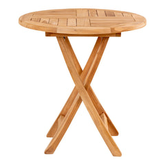 Oviedo Teak eettafel, ø70x75cm