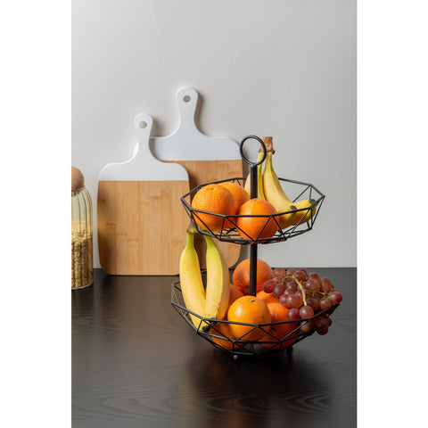 Fruitmand Diamond Cut 2 lagen