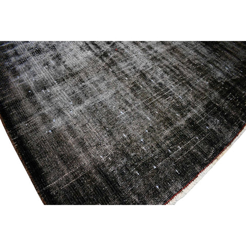 Zwart vintage vloerkleed - 262x156 cm - HANDGEMAAKT - HANDGEMAAKT